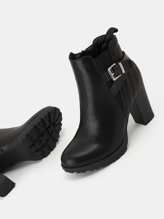 Stiefeletten Damen Schwarz