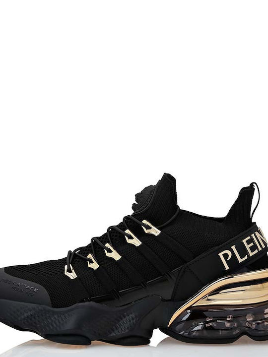 Plein Sport Sneakers Black-gold