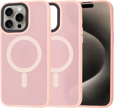 Techsuit Back Cover Ροζ (iPhone 15 Pro Max)