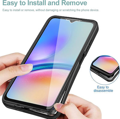 Techsuit 360 Full Cover Σετ με Τζαμάκι Μπλε (Galaxy S23+)