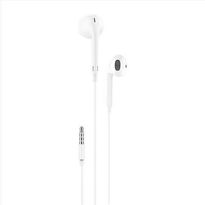 Foneng T34 Earbuds Handsfree με Βύσμα 3.5mm Λευκό