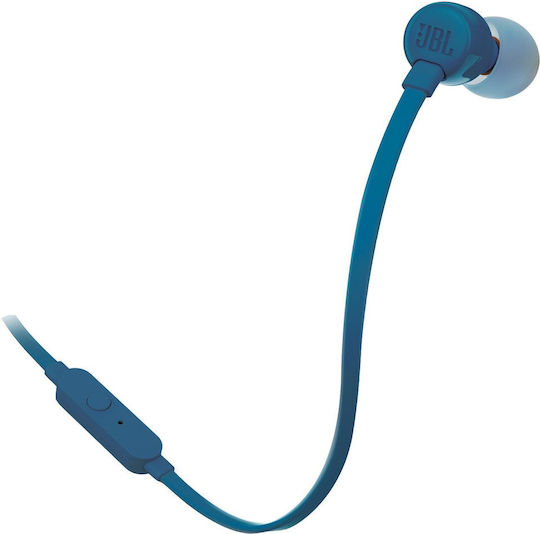 JBL T110 In-ear Handsfree Headphones with Connector 3.5mm Blue