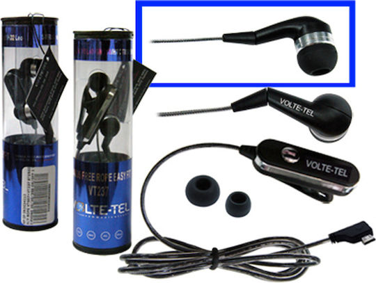 Samsung VT607+VT237 In-Ear Freisprecheinrichtung Kopfhörer mit Stecker 3.5mm Schwarz