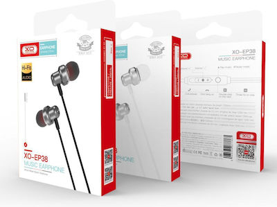 XO Ep38 In-ear Handsfree with 3.5mm Connector White