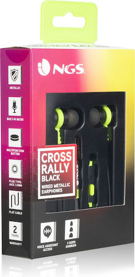 Ακουστικά Earbud Ngs Elec-headp-0295 Κίτρινο