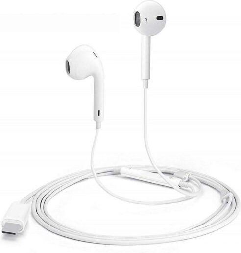 Treqa EP-760 In-ear Handsfree Ακουστικά με Βύσμα USB-C