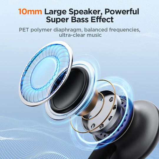 Joyroom JR-EW03 In-Ear Freisprecheinrichtung Kopfhörer mit Stecker 3.5mm Gray