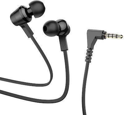 Hoco M86 In-ear Handsfree Ακουστικά με Βύσμα USB-C Μαύρο