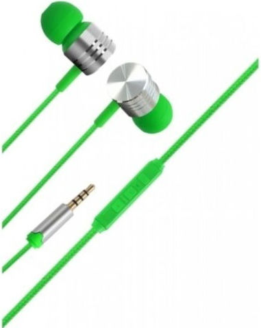 Senso EB10 In-ear Handsfree με Βύσμα 3.5mm Πράσινο