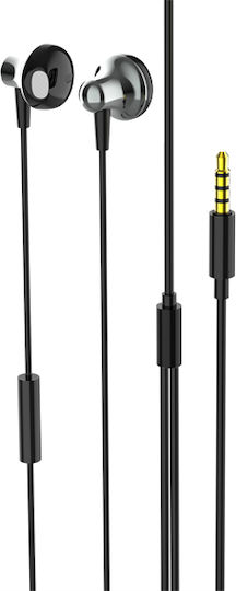 Ldnio In-ear Handsfree with 3.5mm Connector Gray