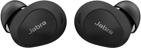 Jabra Elite 10 In-ear Bluetooth Handsfree Ακουστικά με Αντοχή στον Ιδρώτα και Θήκη Φόρτισης Gloss Black