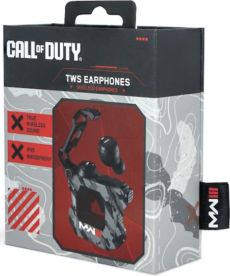 OTL 4G MW3 In ear Bluetooth хендсфри Слушалки с Кутийка за Зареждане черен камуфлаж
