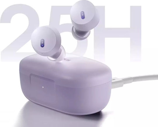 Baseus Bowie E18 In-ear Bluetooth Handsfree Earphones with Sweat Resistance and Charging Case Purple