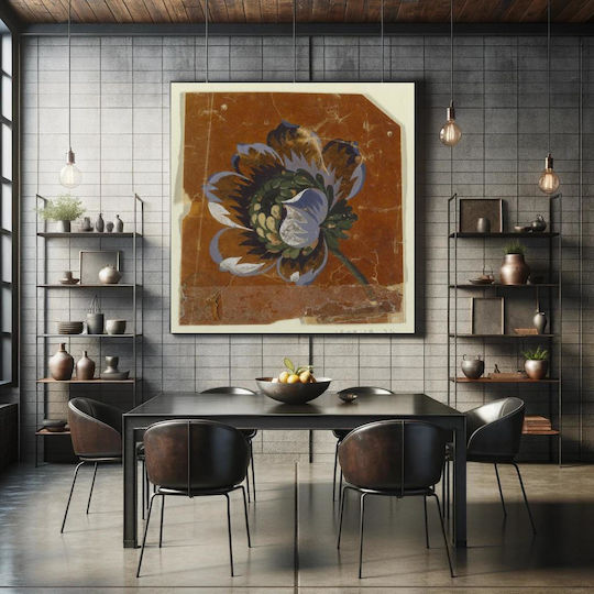 Design A Woven Gemälde Stoff 110x110cm