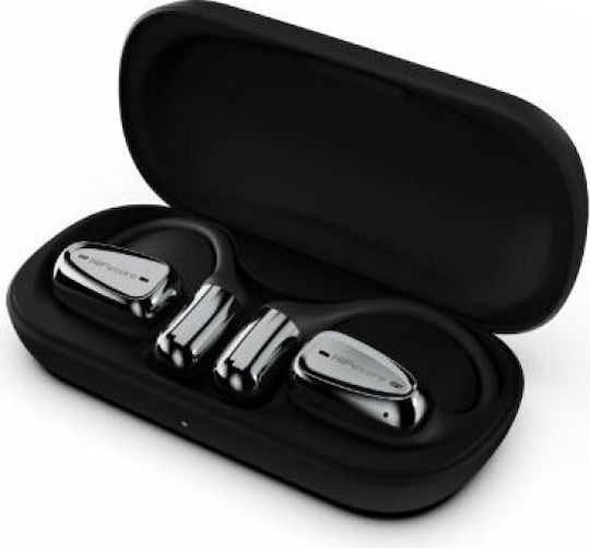 HiFuture FutureMate2 PRO Open Ear Bluetooth Handsfree Ακουστικά με Αντοχή στον Ιδρώτα και Θήκη Φόρτισης Μαύρα