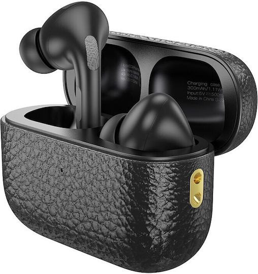 Hoco EQ9 Plus Duke In-ear Bluetooth Handsfree Earphones with Charging Case Black