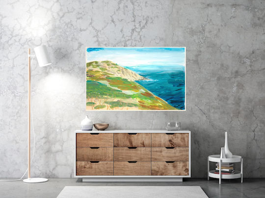 Landscape, Pt.reyes By Mari Eastman Painting on Canvas 50x40cm