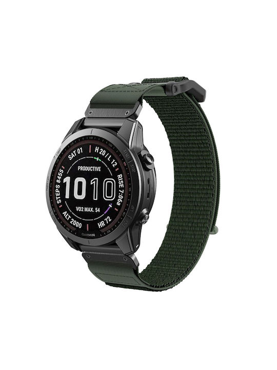 Tech-Protect Scout Λουράκι Πράσινο (Fenix 5 / 5 Plus / 6 / 6 Pro / 7 / 7 Pro / 8 (47mm))