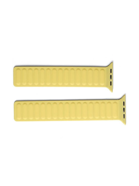 Beline Каишка Жълт (Apple Watch 38/40/41/42mm) Beline Каишка Жълт (Apple Watch 38/40/41/42mm)