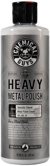 Chemical Guys Heavy Metal Polish Cleaning Ointment for Metal Surfaces 473ml