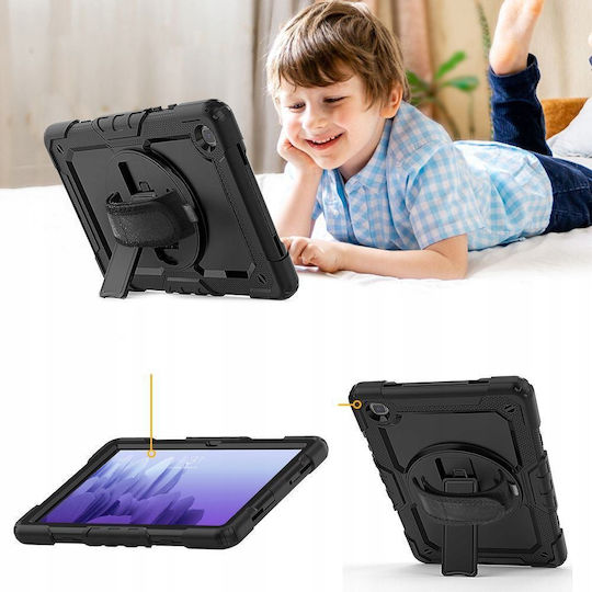 Tech-Protect Flip Cover Rotating Durable Black (Galaxy Tab S6 Lite 10.4)