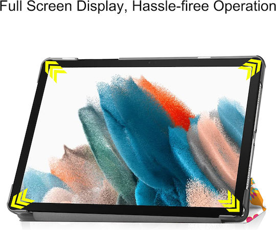 Techsuit Foldpro Flip Cover Multicolouη (Galaxy Tab A9 / Galaxy Tab A11) KF2317033