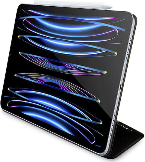 Guess 4G Stripe Allover Klappdeckel Schware (iPad Pro 2020 12,9 Zoll / iPad Pro 2021 12,9 Zoll / iPad Pro 2022 12,9 Zoll) GUFCP12PS4SGK