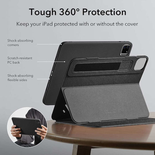 ESR Shift Magnetic Back Cover Ανθεκτική Μωβ (iPad Pro 2024 11")