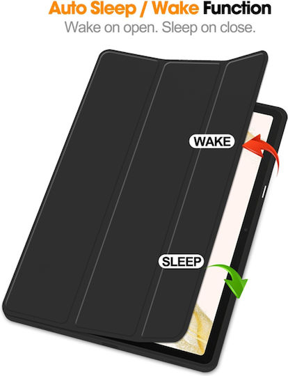 Techsuit Flip Cover Μωβ (Samsung Galaxy Tab S8 Ultra)