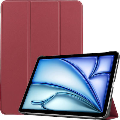 Techsuit Flip Cover Red iPad Air 11 (2024)