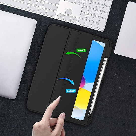 Techsuit Flip Cover Rezistentă Albastru deschia (iPad 2022 10.9'' - iPad 2022 10,9" / iPad 2025 11")