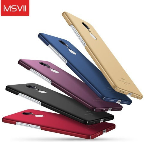 MSVII Matte Ring Задна корица Златист (Redmi Note 4X (Snapdragon))