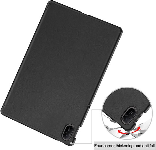 Techsuit Klappdeckel Schware (Huawei MatePad SE 11)