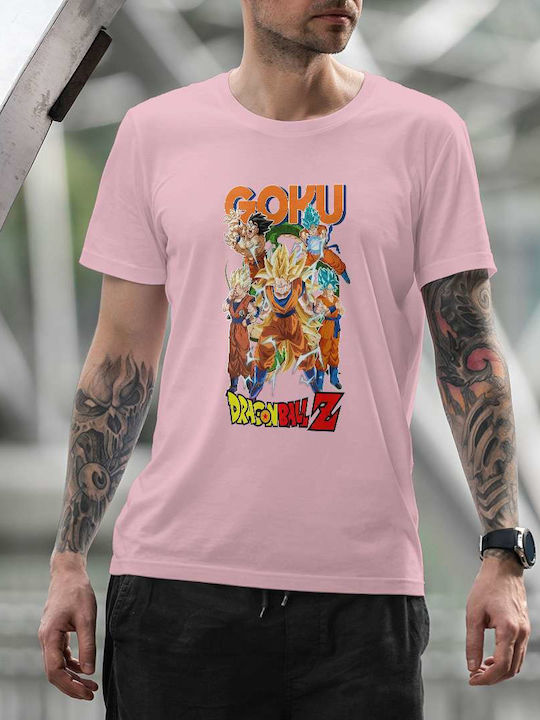 T-shirt Dragon Ball Rosa Baumwolle