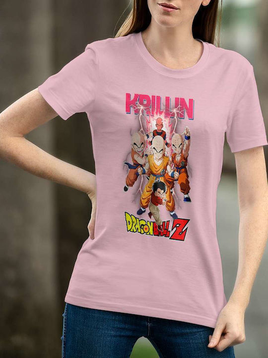 T-shirt Dragon Ball Pink Cotton