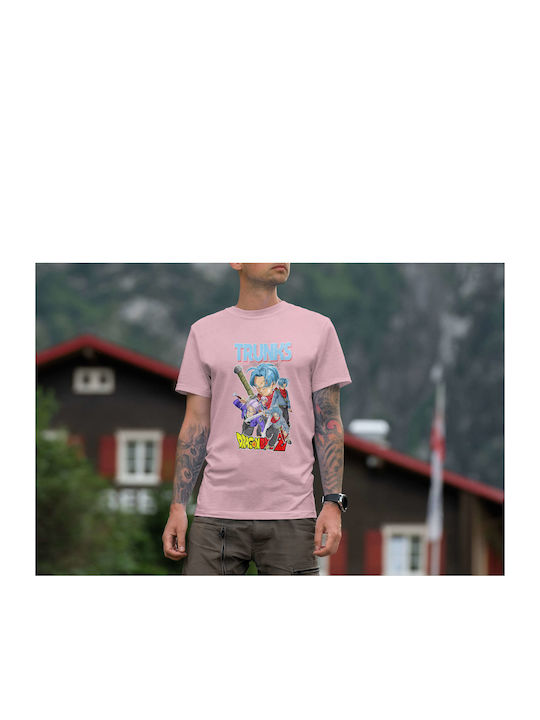 From T-shirt Dragon Ball Rosa Baumwolle