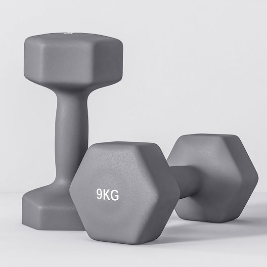 Sportnow Haltere Hexagonale 1 x 9kg