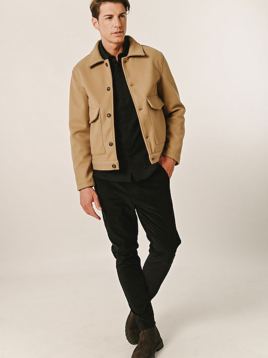 Edward Jeans Men's Jacket Camel