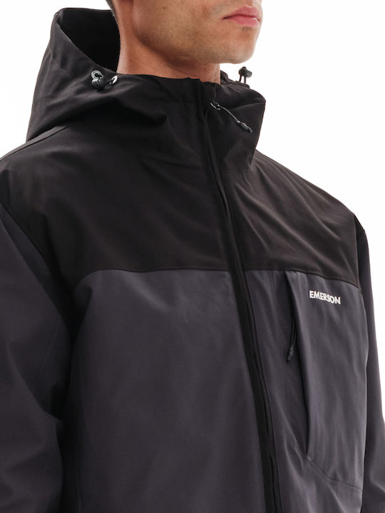 3 in 1 Winter Jacket Waterproof Black