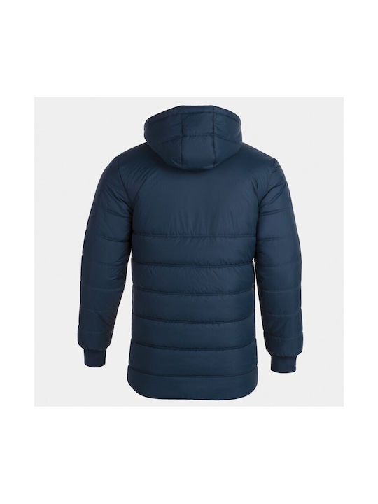 Joma Urban Iv Herren Winter Jacke Puffer Navy Blue