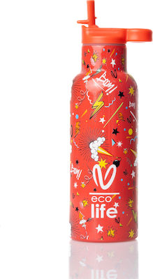 Ecolife Kids Water Bottle Thermos Spitha 500ml