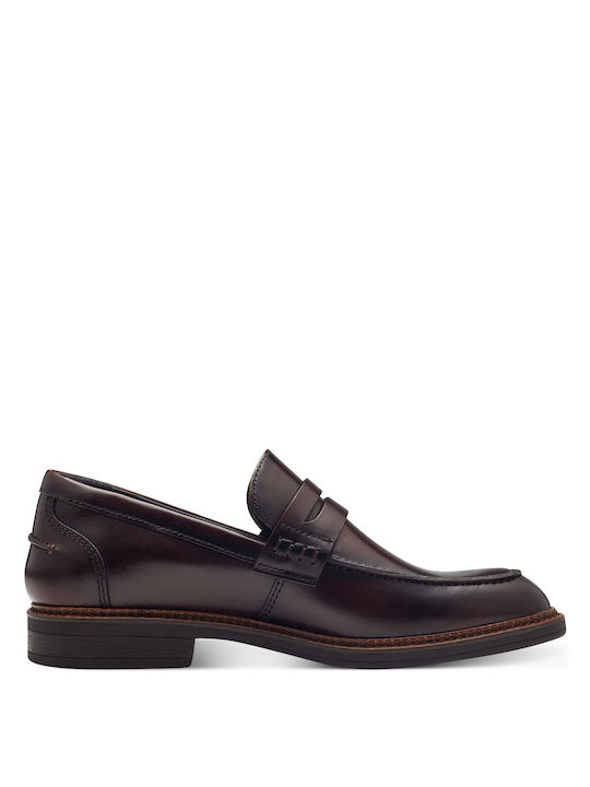 Tamaris Men's Leather Loafers Brown