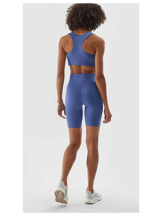 4F Functional Women's Training Legging High Waisted Blue