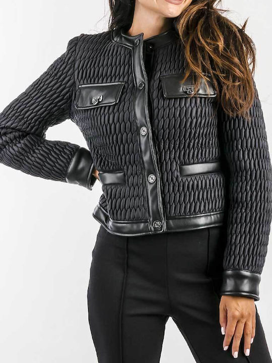 Guess Γυναικείο Σακάκι Black