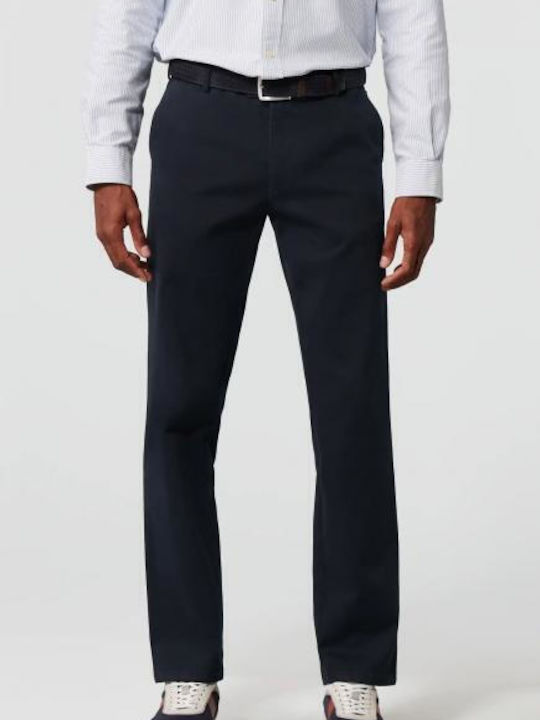 Meyer Hosen Herrenhose Chino Navy