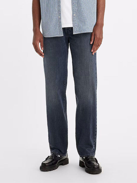 Levi's 501 Pantaloni De Blugi Pentru Bărbați Regular Fit Linie Straight Albastru Închis Levi's 501 Pantaloni De Blugi Pentru Bărbați Regular Fit Linie Straight Albastru Închis
