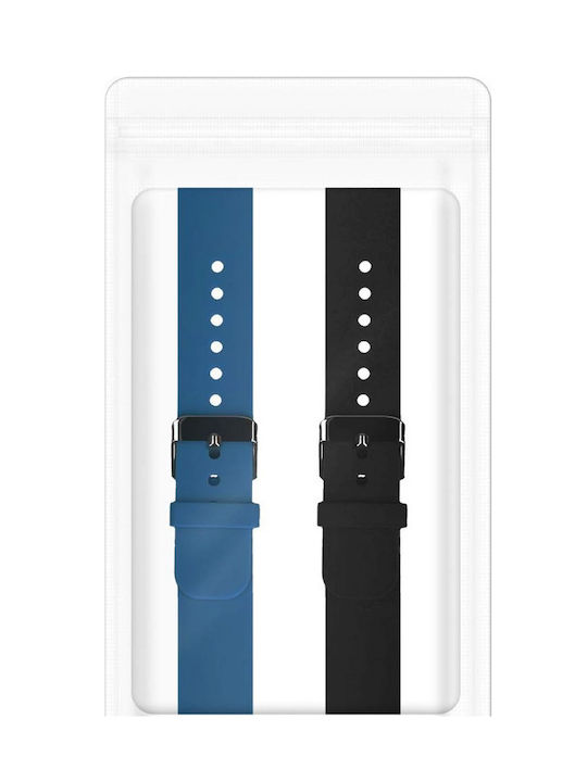 Samsung Λουράκι Σιλικόνης Μπλε (Samsung Gear Fit 2 / Fit 2 Pro)