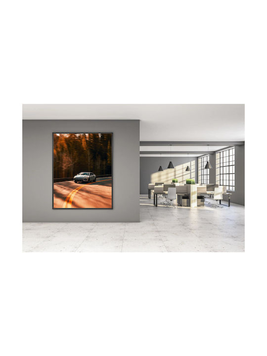 Painting Sport Car On Winding Road 50x80