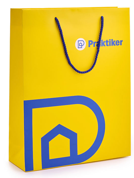 Praktiker Shopping Bag In Blue Colour