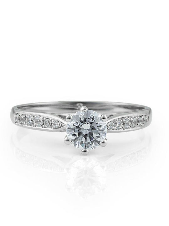 Themelidis Jewels Single Stone with Diamond